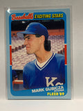 # 19 Mark Gubicza Exciting Stars Kansas City Royals 1989 Fleer Baseball card
