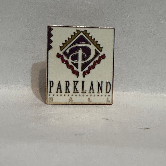 Parkland Mall Red Deer Logo  Lapel Pin