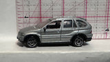 Silver BMW X5 6025  Motor Max Diecast Car