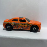 Orange Chrysler 300C Hemi Hw City Graffiti Rides 2013 Hot Wheels Diecast Car