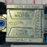 Blue Taxi Cockney Cab II Hot Wheels Diecast Car