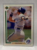# 374 Kelly Gruber  Toronto Blue Jays 1991 UD Baseball Cards