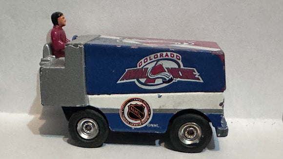 Blue Colorado Avalanche Zamboni NHL 1995 White Rose Collectibles Diecast Car