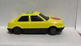 Yellow Sedan Racer Unbranded Diecast Car