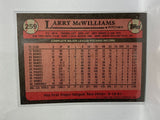 # 259 Larry McWilliams  St Louis Cardinals 1989 Topps Baseball Cards