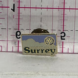 Rotary Club of Surrey Logo  Lapel Pin