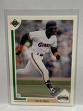 # 287 Kevin Bass  San Francisco Giants 1991 UD Baseball card
