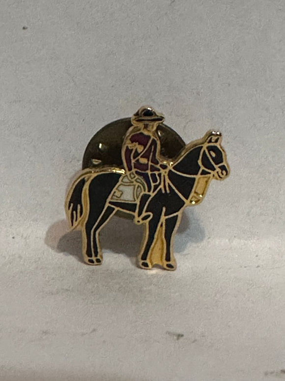 RCMP GRC Mountie on a Horse  Lapel Pin