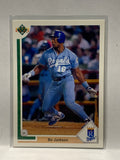 # 545 Bo Jackson  Kansas City Royals 1991 UD Baseball Cards
