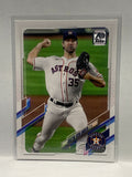 # 112 Justin Verlander  Houston Astros 2021 Topps Series One Baseball Cards