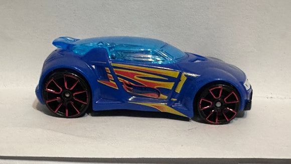 Blue High Voltage G8089 Hot Wheels Diecast Car
