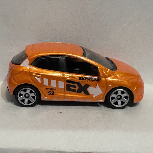 Orange Mazda 2 2008  Matchbox Diecast Car