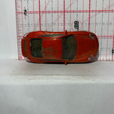 Red Porsche 911 Turbo 1/58 Dirty Matchbox Diecast Car