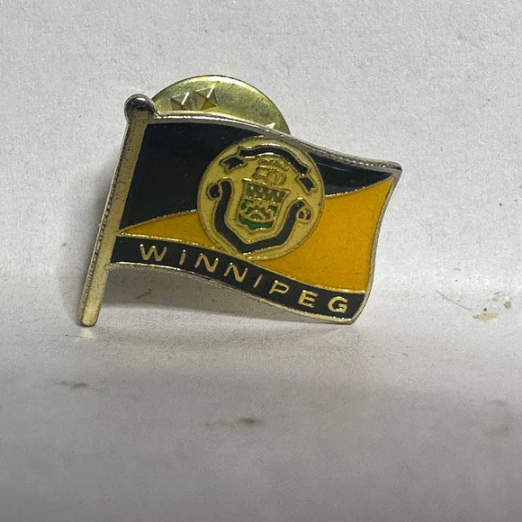 Winnipeg Province Flag City  Lapel Pin