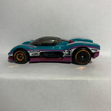 Blue Group C Fantasy HKG34 HW Race Day Hot Wheels Diecast Car