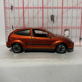 Orange Ford Focus MK1 Hatchback Worldwide Wheels Matchbox Diecast Car