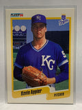 # 100 Kevin Appier  Kansas City Royals 1990 Fleer Baseball card