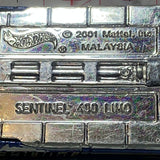 Blue Police Sentinel 400 Limo 2001 Hot Wheels Ca, Emergency Diecast Car