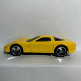 Yellow Chevrolet Corvette C5 2000 Mcdonalds Hot Wheels Diecast Car