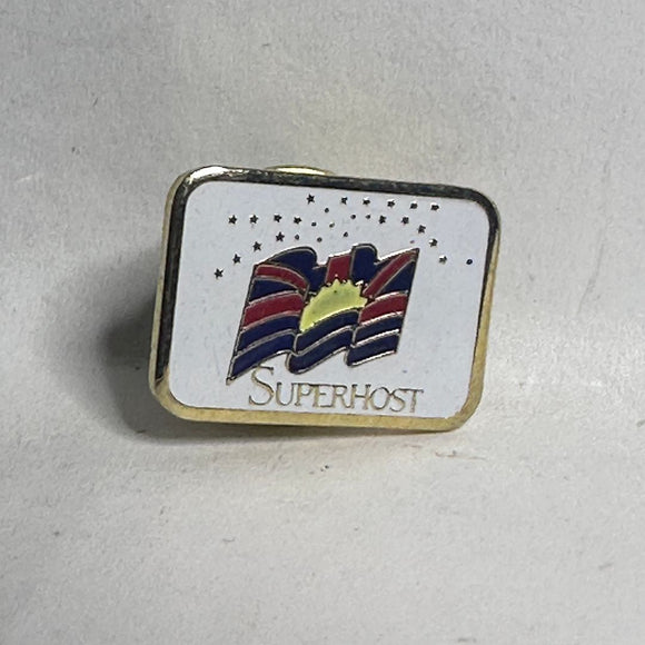 Superhost British Columbia  Lapel Pin
