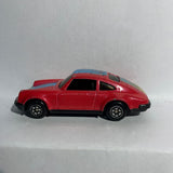 Red Porsche 911 #811 Yatming Diecast Car