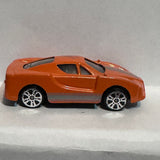 Orange Acura Racer Unbranded Diecast Car