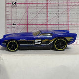 Blue #5 The Gov'ner 2015 Hot Wheels Diecast Car