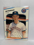 # 68 Jeff Robinson  Detroit Tigers 1988 Fleer Baseball Cards