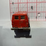 Red Fire Dept Van Welly Diecast Car