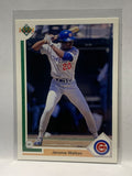 # 332 Jerome Walton  Chicago Cubs 1991 UD Baseball Cards