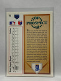 # 72 Brent Mayne Top Prospect Kansas City Royals 1991 UD Baseball Cards