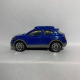 Blue 2016 Fiat 500X MB1037 Matchbox Diecast Car
