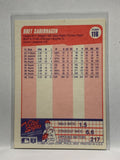 # 116 Bret Saberhagen  Kansas City Royals 1990 Fleer Baseball card