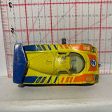 Yellow Sauber Group C Racer Matchbox Diecast Car