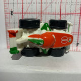 Red Green White Little People's Wheelies Flag  Fisher Price Diecast Car
