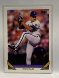 # 643 Luis Aquino  Kansas City Royals 1993 topps Baseball card