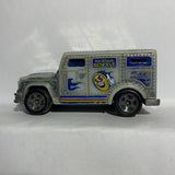 Silver HW Reserve Armored Truck BFB42 Hot Wheels Diecast Car