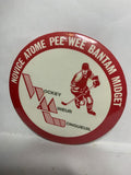 Novice Atome Pee-Wee Bantam Midget Hockey  Button Pinback