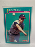 # 208 John Smoltz  Atlanta Braves 1991 Score Baseball Cards