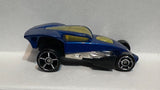 Blue Brutalistic 2006 Mcdonalds Hot Wheels Diecast Car