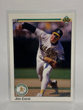# 521 Jim Corsi  Oakland Athletics 1990 UD Baseball Cards