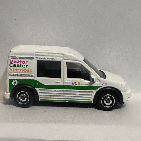 White State Visitor Center Services Ford Transit Connect Van FMv29 MB798 Matchbox Diecast Car