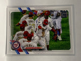 # 58 Team Card  Washington Nationals 2021 Topps Series One Baseball Cards