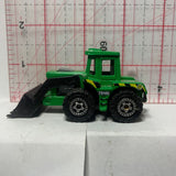 Green Tractor Shovel #29 MB029 1976 Matchbox Farm Diecast Car