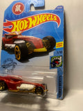Red Ratical Racer Street Beasts GHD40 D7C5 2018 Long Card Hot Wheels Diecast Car