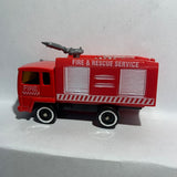 Red Fire & Rescue Service #8033 Unbranded Diecast Car