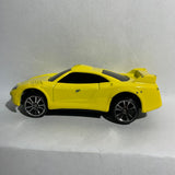 Yellow Sports Car Racer 6143-6 Motor Max Diecast Car