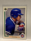 # 334 Derrick May  Chicago Cubs 1991 UD Baseball Cards