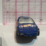 Blue 80's Corvette Hot Wheels Diecast Car
