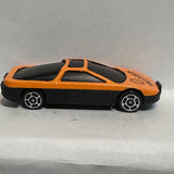 Orange Earnest Work Racer Unbranded Diecast Car